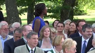 Oh Happy Day Flashmob Hochzeit  Longfield Gospel [upl. by Schouten]