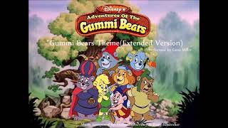 The Disney AfternoonGummi Bears ThemeExtended Version [upl. by Rednaeel]