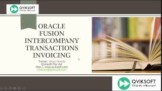 Oracle Fusion Intercompany Transaction Invoicing [upl. by Haswell]