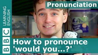 Pronunciation How to pronounce would you [upl. by Elene]