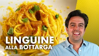 Linguine alla bottarga per veri esperti CENA ROMANTICA [upl. by Llevert]