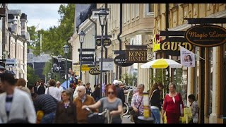 Västerås Centrum Sweden Walks 4K [upl. by Gyimah]