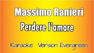 Massimo Ranieri  Perdere lamore versione Karaoke Academy Italia [upl. by Moreland280]