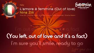 Nina Zilli  quotLamore È Femmina Out Of Lovequot Italy [upl. by Belen]