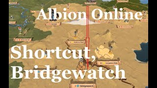 Albion Online  Caerleon to Bridgewatch fast almost safely [upl. by Aznecniv898]