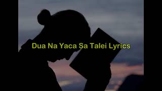 Fijian Gospel  Dua Na Yaca Sa Talei Lyrics [upl. by Itsrik]