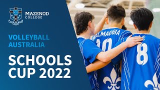 CHAMPIONS  Volleyball Australia Schools Cup 2022 [upl. by Anaik]