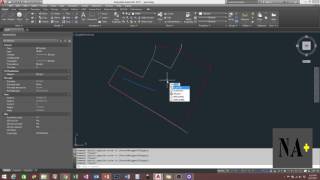 Autocad Tutorial  How to convert 3D polyline to 2d polyline [upl. by Terbecki466]