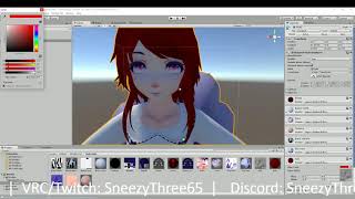 VRChat  Avatar Texture Editing in Unity [upl. by Trainor]