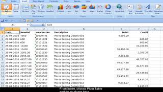 Reconciliation using Excel [upl. by Cini]