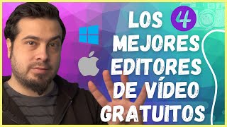 Los 4️⃣ MEJORES editores de vídeo GRATIS y Sin Marcas de Agua para PC y MAC 🎬 [upl. by Ardelia]