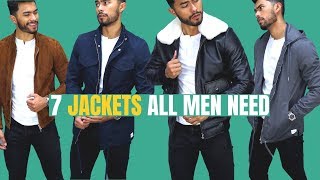 The 7 Best Jackets For Fall amp Winter ALL MEN NEED [upl. by Ahsikcin]