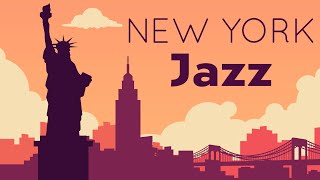 Relax Music  New York JAZZ  Relaxing Lounge Bar Instrumental [upl. by Adihsar179]