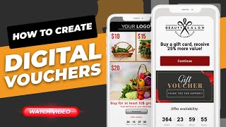 How to create a digital voucher with Coupontools [upl. by Kimble]