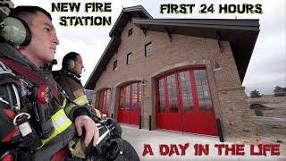 First 24 Hours in a New Fire Station  A Day in the Life [upl. by Barnum]