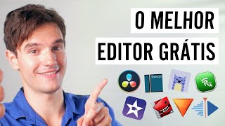 O MELHOR Editor de Vídeo Grátis sem marca dágua [upl. by Tiraj]