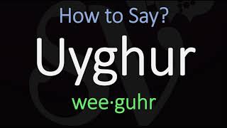 How to Pronounce Uyghur CORRECTLY Meaning amp Pronunciation [upl. by Adianes579]