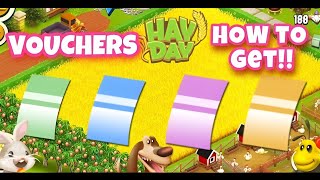 How to Get Vouchers in Hay Day Vouchers Tips amp Tricks [upl. by Anna-Diane881]