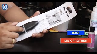 IKEA MILK FROTHER Review amp Battery Installation [upl. by Okika975]