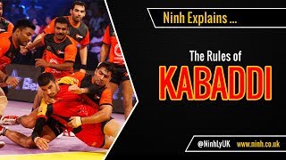 The Rules of Kabaddi  EXPLAINED [upl. by Averat]