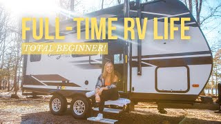 FIRST WEEK OF FULLTIME RV LIVING  Rookies On The Road Ep 1 [upl. by Maisie]