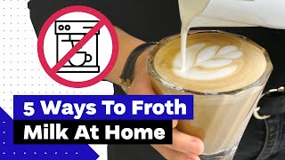 How To Froth Milk At Home Best Milk Frothers Review [upl. by Redwine80]