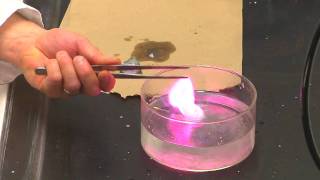 Learn by Experimentation Potassium and Water [upl. by Aerdnael]