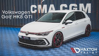 MAXTON DESIGN PRESENTATION 75 Volkswagen Golf MK8 GTI Maxtonized [upl. by Tremann]