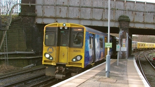 Half an Hour at 216  Birkenhead North Station 1022017  Class 507 508 terminus [upl. by Rheinlander]