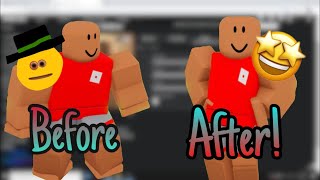 How to make your blocky avatar skinny Tutorial [upl. by Nylde]