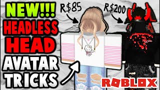 NEW Headless Head Avatar Tricks 2021 ROBLOX [upl. by Orthman]