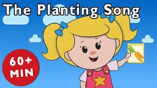 The Planting Song  More  Nursery Rhymes from Mother Goose Club [upl. by Yaner979]