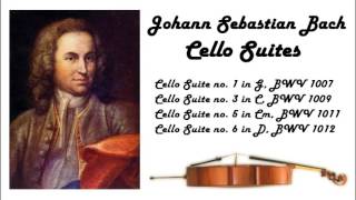 Johann Sebastian Bach  Cello suites in 432 Hz great for reading or studying [upl. by Marcy]