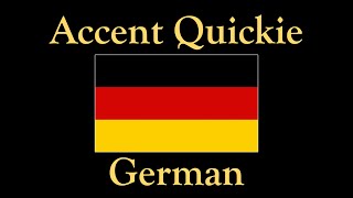 Accent Quickie  German [upl. by Omor]